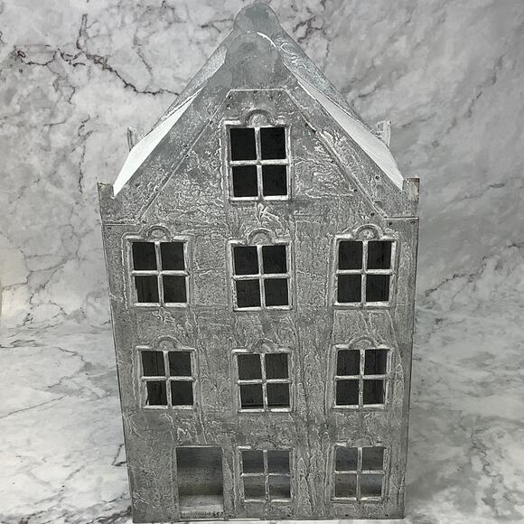 NEW Anthropologie Terrain Concordville 2019 Dutch House Galvanized Tin RARE H5